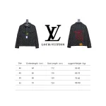 Louis Vuitton monogram full print distressed denim jacket