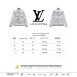  Louis Vuitton sheet music print denim jacket white
