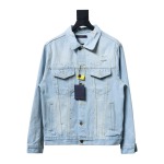 Louis Vuitton starry-eyed hot-drilled denim jacket 2