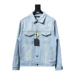 Louis Vuitton starry-eyed hot-drilled denim jacket 2
