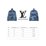 Louis Vuitton template mosaic checkerboard denim jacket-