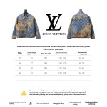  Louis Vuitton vintage rose floral patch denim jacket