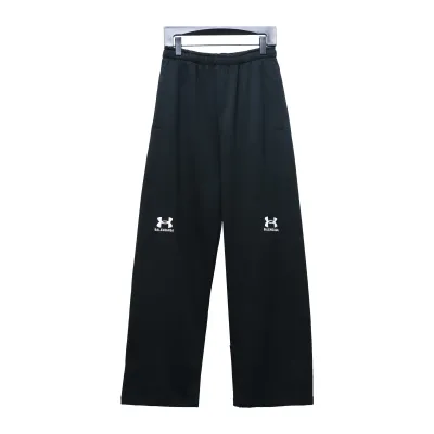 Balenciaga 24S logo embroidered Under Armour co-branded Pants 01