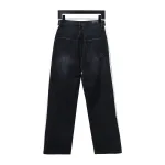  Balenciaga/Adidas joint three-bar ribbon washed Jeans 1