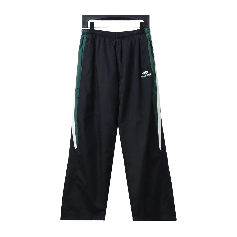 Balenciaga BLCG 23FW catwalk style splicing sports suit Pants