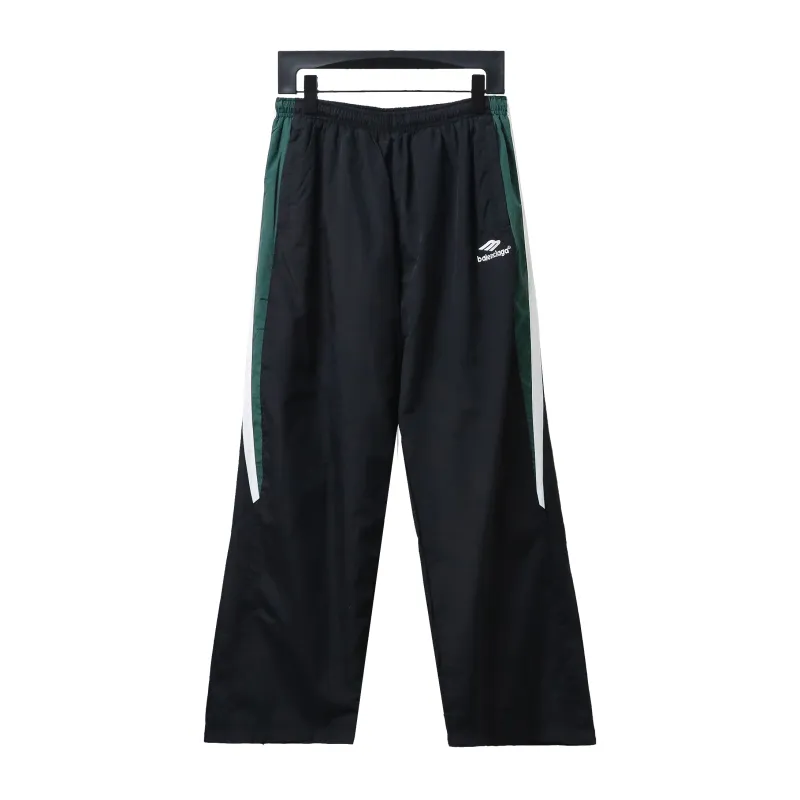 Balenciaga BLCG 23FW catwalk style splicing sports suit Pants