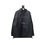 Balenciaga BLCG 23FW half-zip storable hooded Windbreaker Jacket