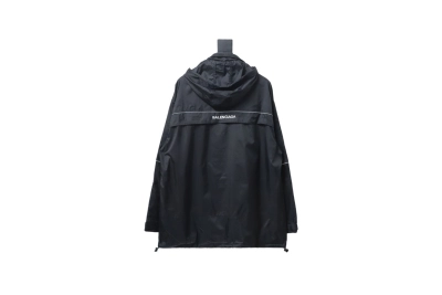  Balenciaga BLCG 23FW half-zip storable hooded Windbreaker Jacket 02