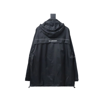 Balenciaga BLCG 23FW half-zip storable hooded Windbreaker Jacket 02