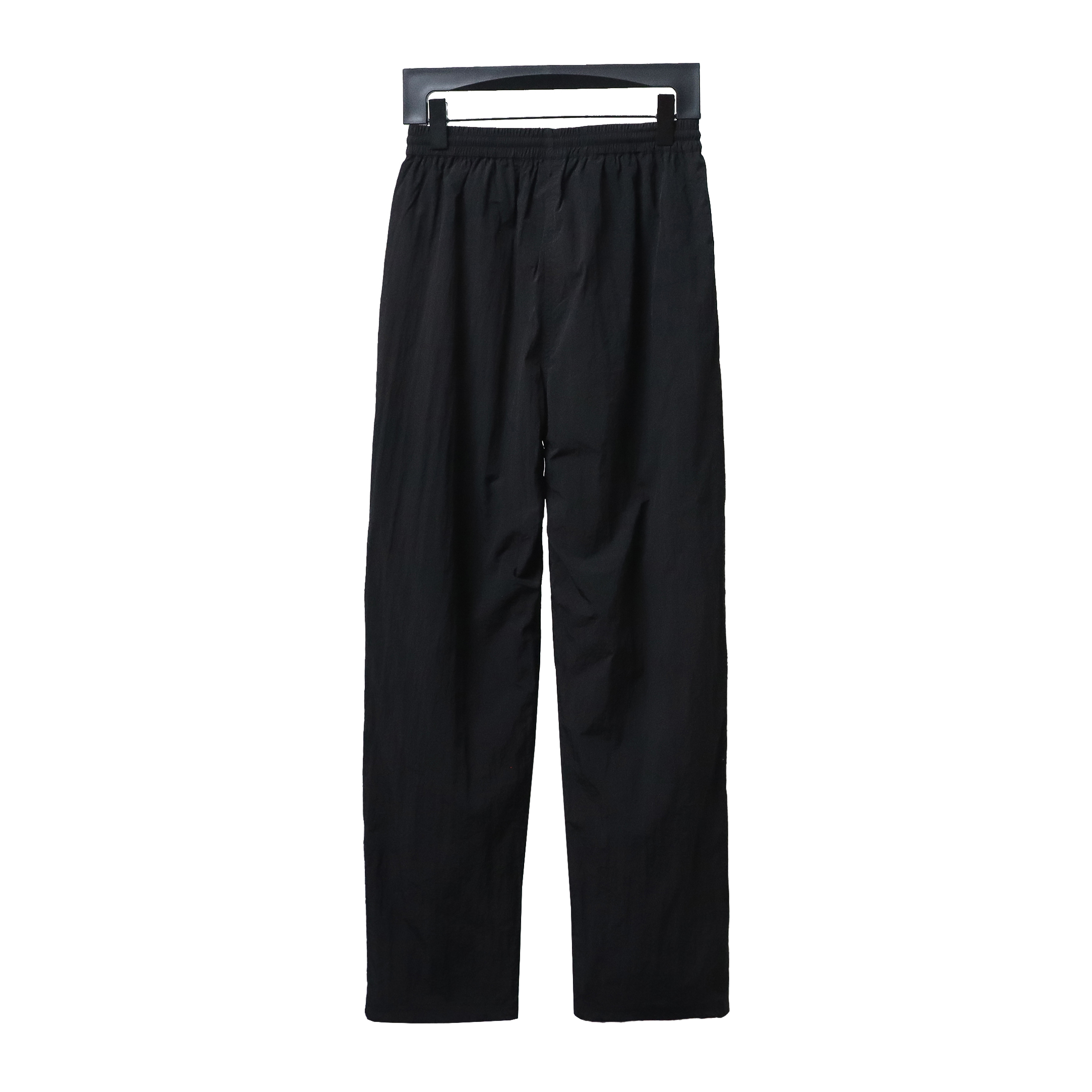 Balenciaga BLCG catwalk style 3B embroidered all-black sports suit Pants