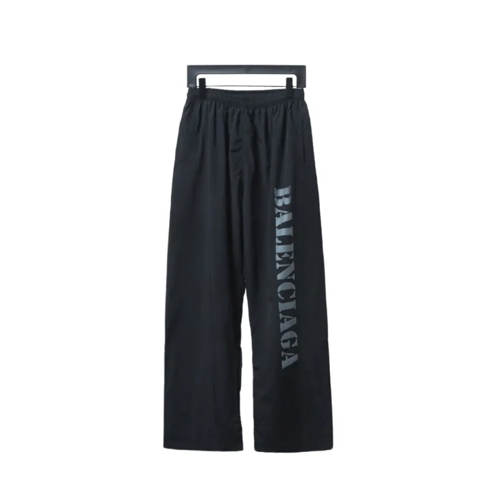 Balenciaga BLCG fuzzy letter print sports suit Pants