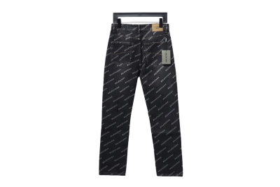 Balenciaga classic bullet screen full print Jeans 2 02