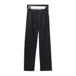 Balenciaga distressed washed single-breasted letter Pants