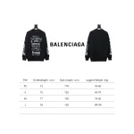 Balenciaga flame logo print sweater