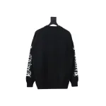 Balenciaga flame logo print sweater