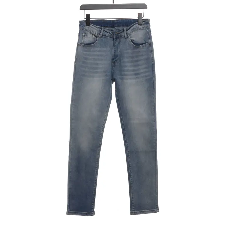  Balenciage back pocket full print logo Jeans