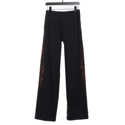 Balenciaga catwalk style washed totem Pants 02
