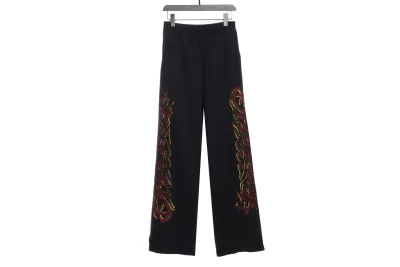 Balenciaga catwalk style washed totem Pants 01