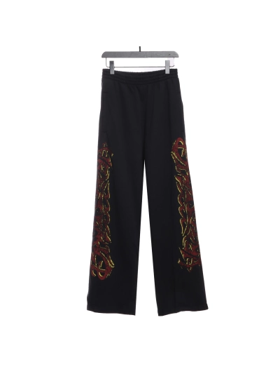 Balenciaga catwalk style washed totem Pants 01