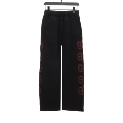 Balenciage double B distressed mud-dyed Pants 01