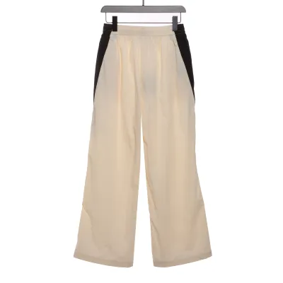 Balenciage double stitching embroidered contrast color suit Pants 02