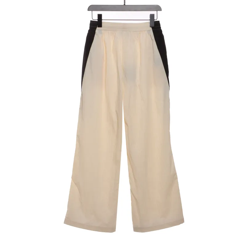 Balenciage double stitching embroidered contrast color suit Pants