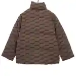 Balenciage full print lock jacquard down jacket 1
