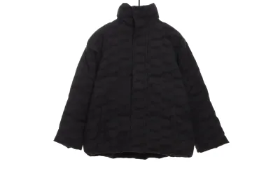 Balenciaga full print lock jacquard down jacket 2 01