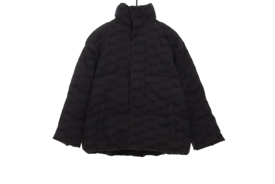 Balenciaga full print lock jacquard down jacket 2 01