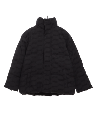Balenciaga full print lock jacquard down jacket 2 01