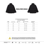  Balenciage full print lock jacquard down jacket 2