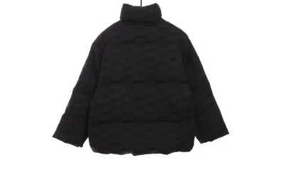 Balenciaga full print lock jacquard down jacket 2 02