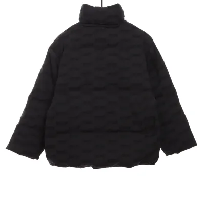 Balenciaga full print lock jacquard down jacket 2 02