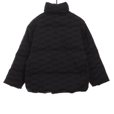 Balenciaga full print lock jacquard down jacket 2 02