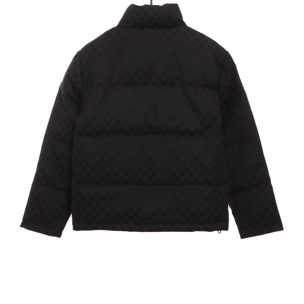 Balenciaga Gucci joint double B full print jacquard down jacket 1