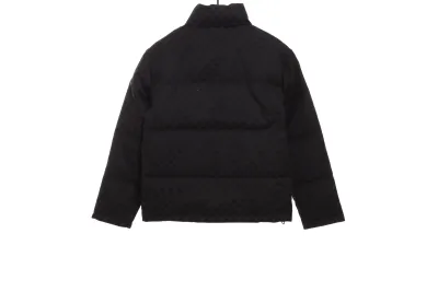 Balenciaga Gucci joint double B full print jacquard down jacket 1 02