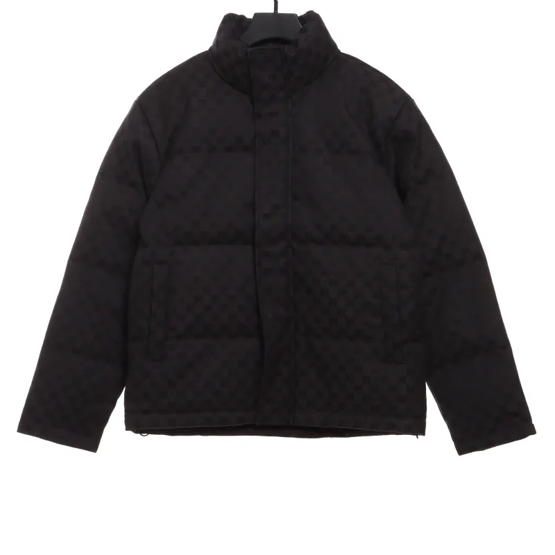 Balenciaga Gucci joint double B full print jacquard down jacket 1