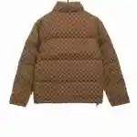 Balenciaga Gucci joint double B full print jacquard down jacket 2