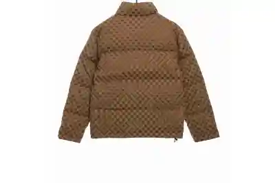 Balenciaga Gucci joint double B full print jacquard down jacket 2 02