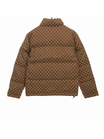 Balenciaga Gucci joint double B full print jacquard down jacket 2 02