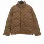Balenciaga Gucci joint double B full print jacquard down jacket 2
