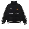 Balenciaga joint Manchester United three stripes down jacket 1