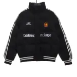 Balenciaga joint Manchester United three stripes down jacket 1
