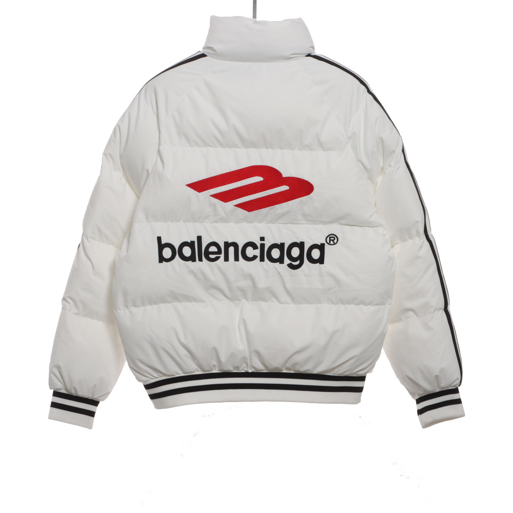  Balenciage joint Manchester United three stripes down jacket 2