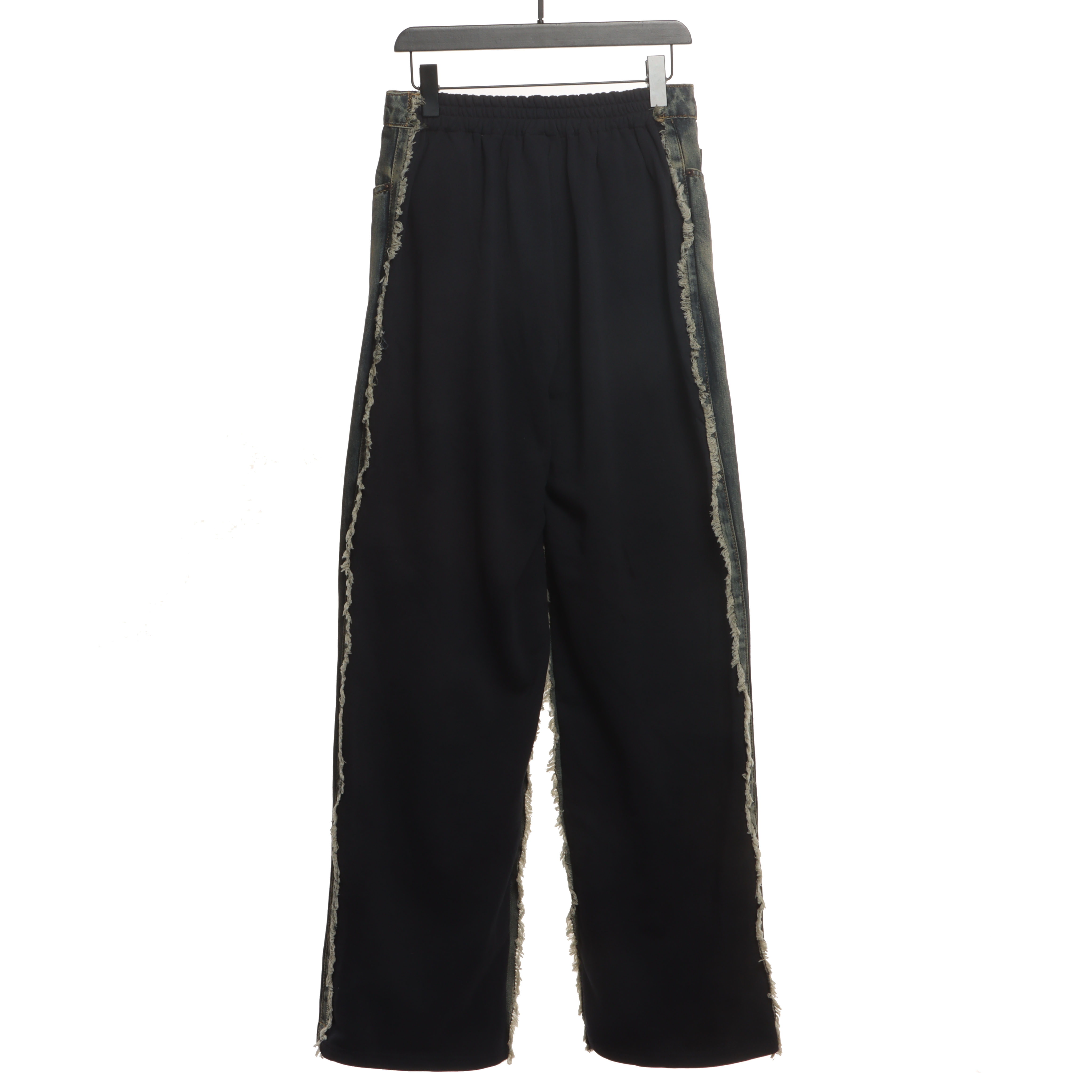 Balenciage patchwork distressed workwear Jeans