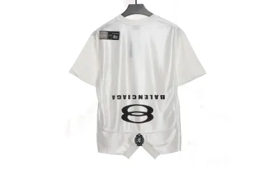 Balenciaga patchwork embroidery jersey short sleeves white 02