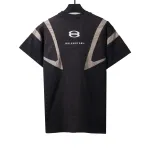 Balenciage wasteland double ring patchwork jersey