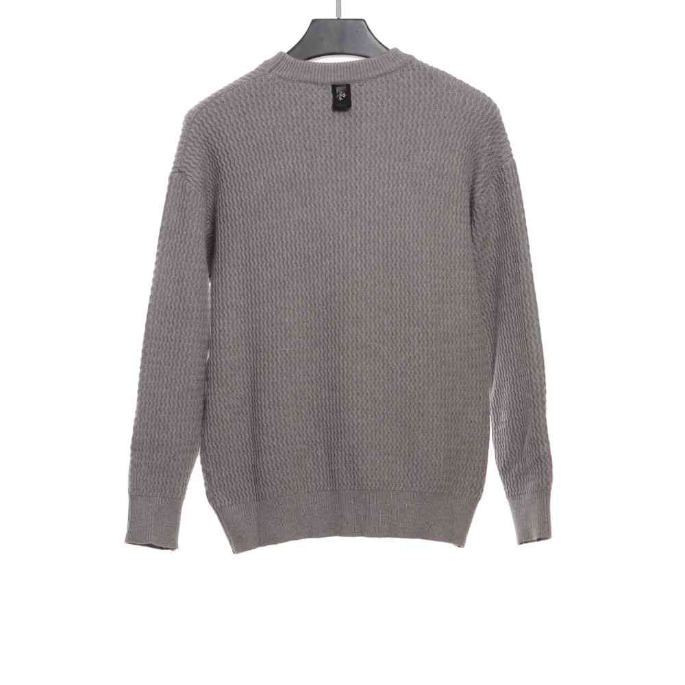 Chrome Hearts chest pocket silver sweater 2