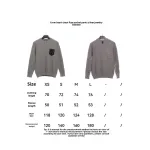  Chrome Hearts chest pocket silver sweater 2