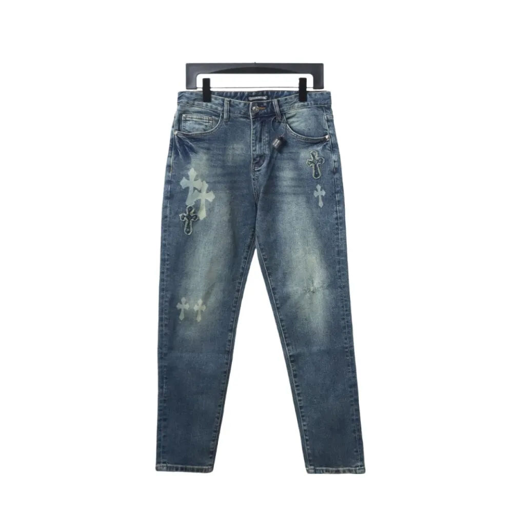 Chrome Hearts classic cross Jeans 1